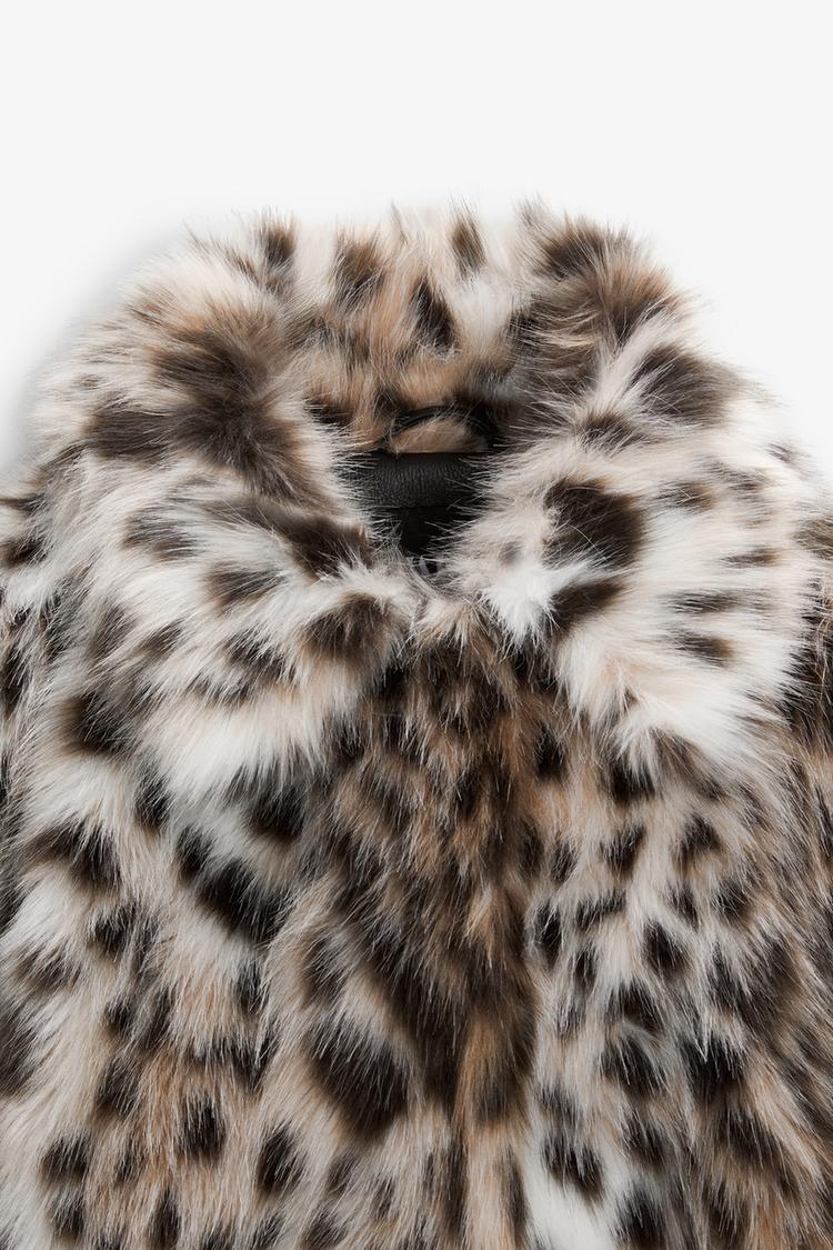 Jax™ | Wild Leopard Faux Fur Coat