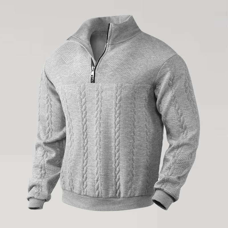 Liam™ | Premium Quarter Zip Sweatshirt