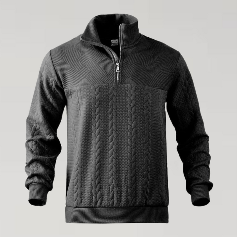 Liam™ | Premium Quarter Zip Sweatshirt