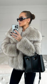 Selene™ | Sleek Fur Jacket