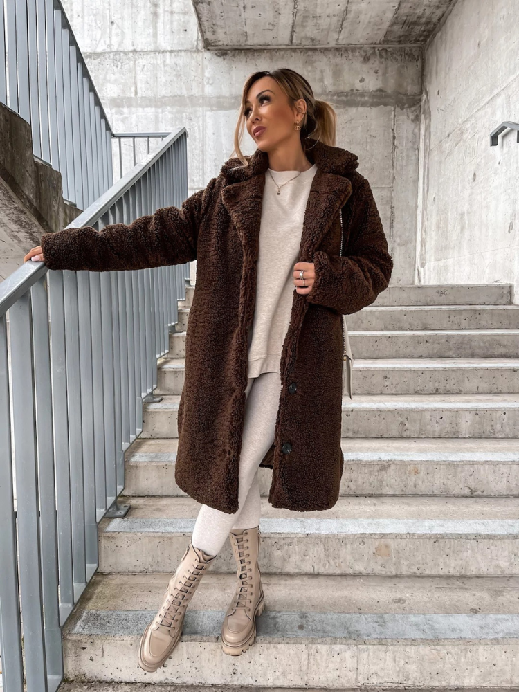 Ava™ | Cozy Long Jacket