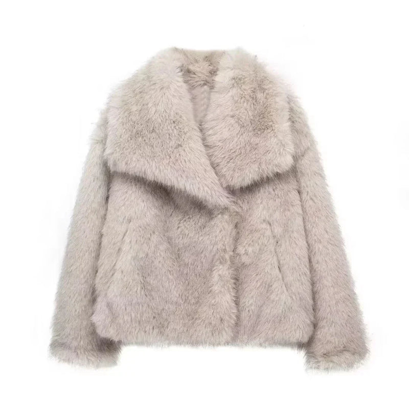 Selene™ | Sleek Fur Jacket