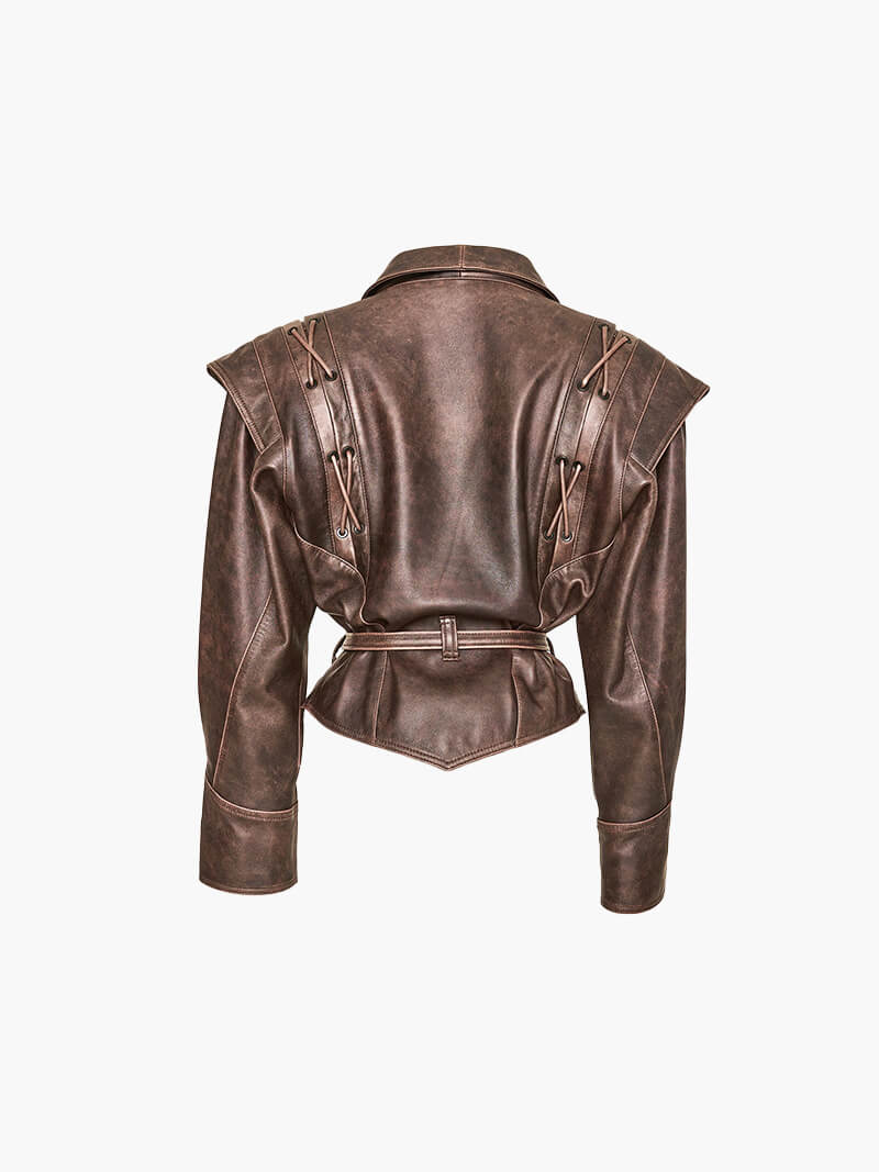 Ember™ | Faux Leather Jacket