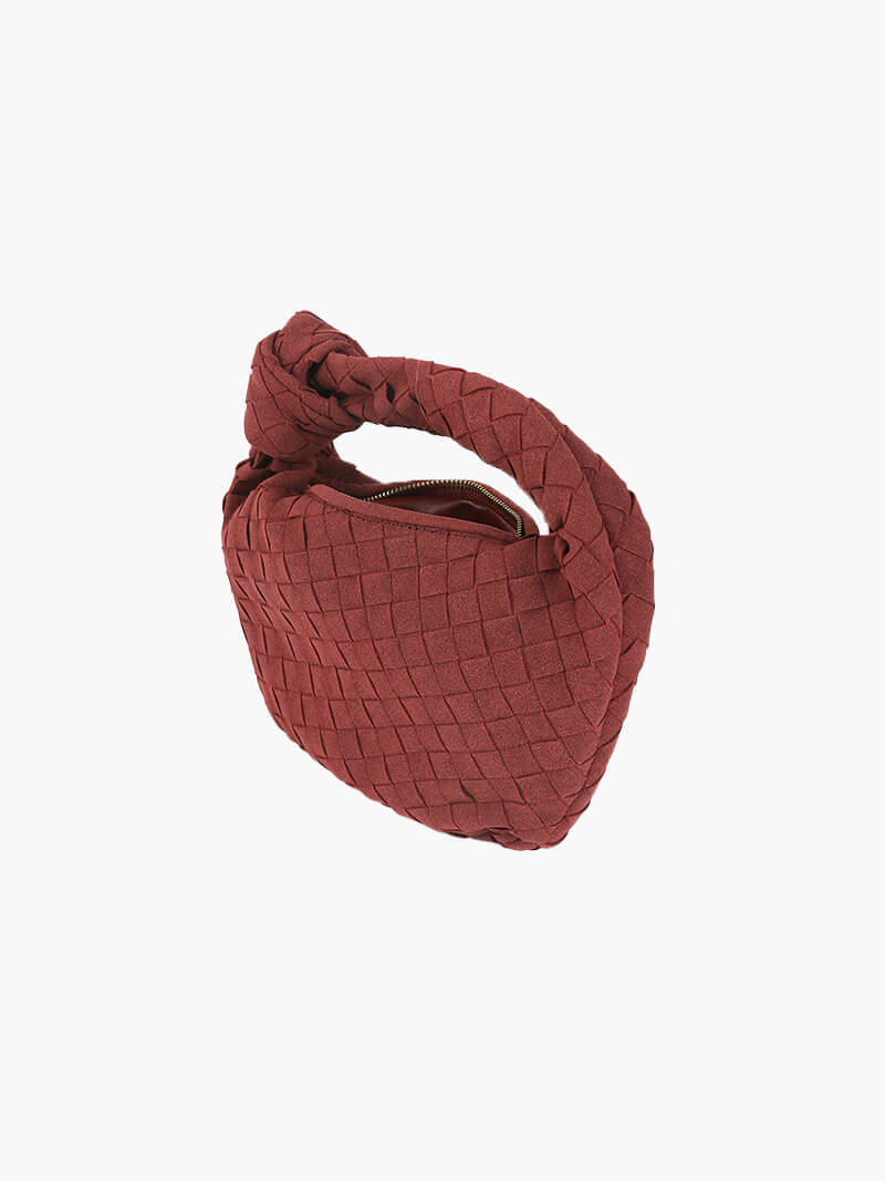 Elysia™ | Suede Woven Mini Bag