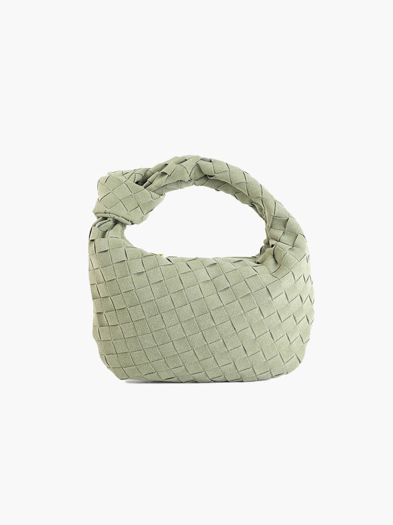 Elysia™ | Suede Woven Mini Bag