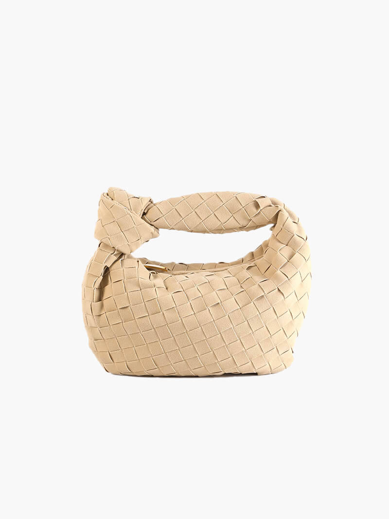 Elysia™ | Suede Woven Mini Bag