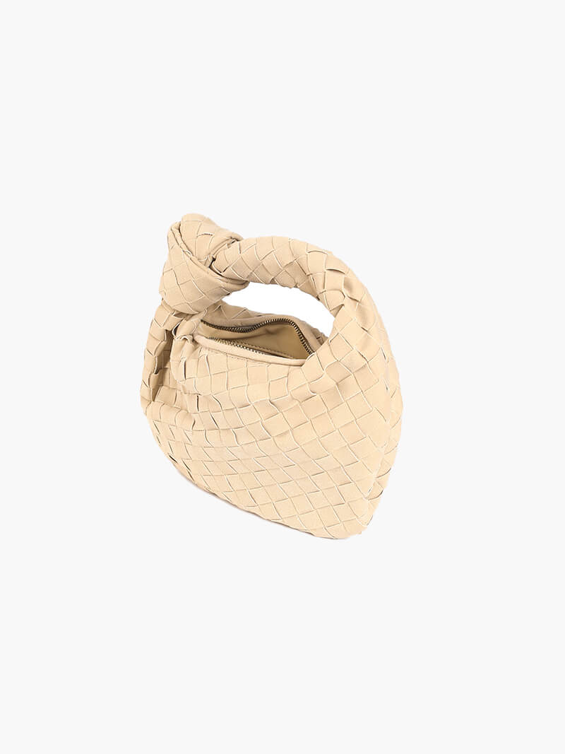 Elysia™ | Suede Woven Mini Bag