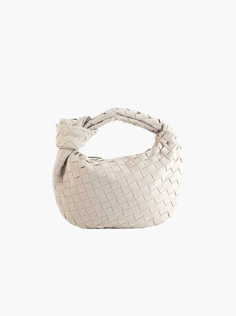 Elysia™ | Suede Woven Mini Bag