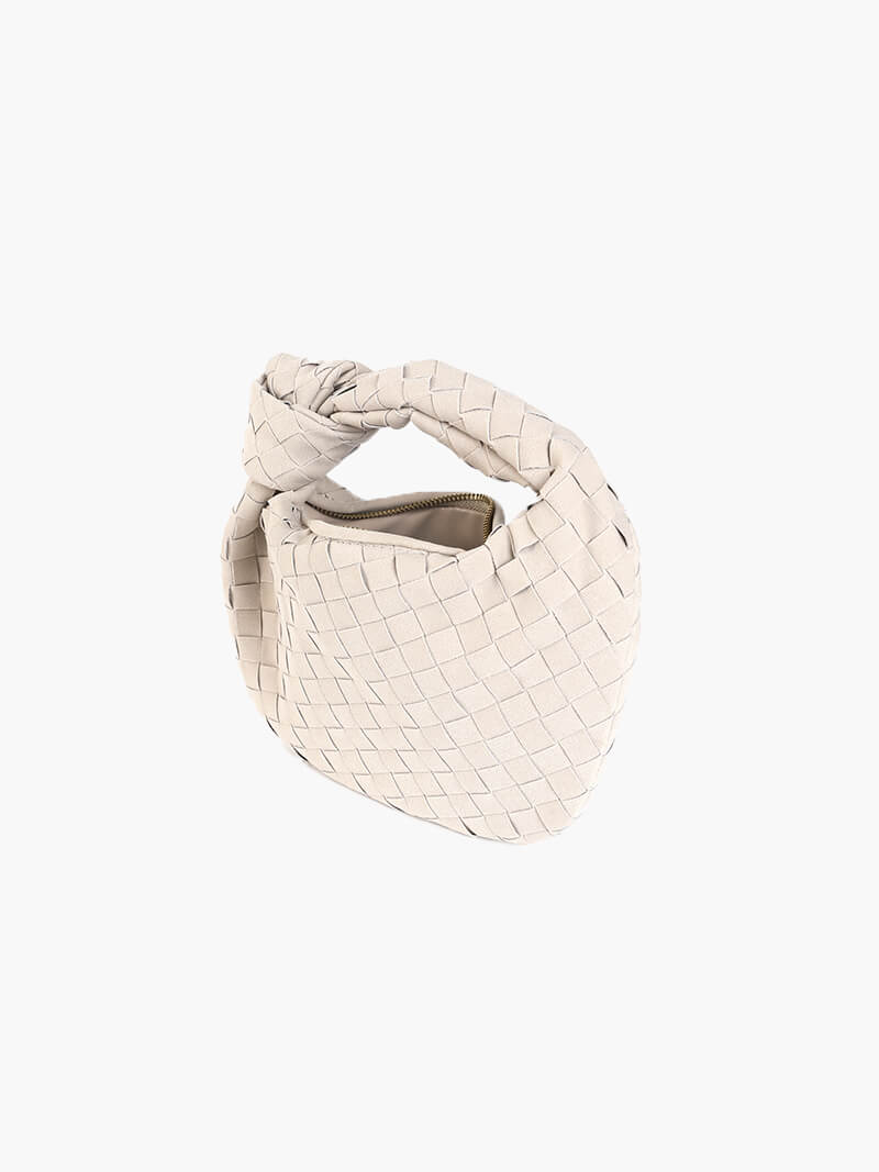 Elysia™ | Suede Woven Mini Bag