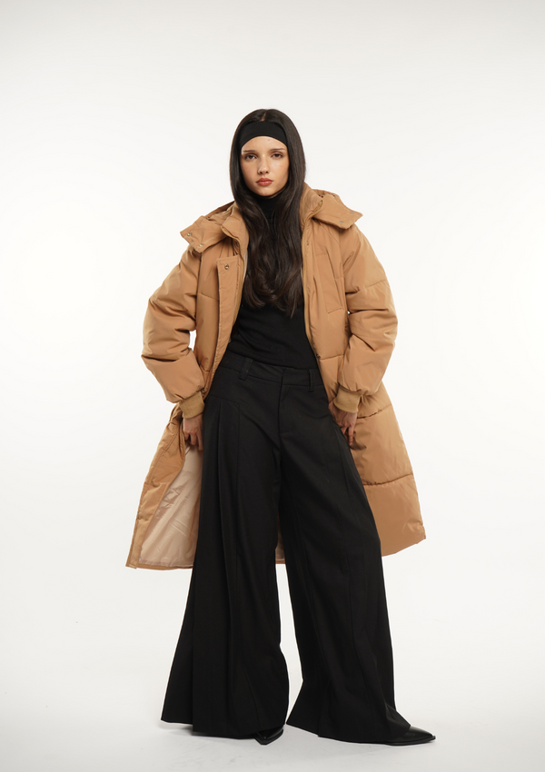 Valentina™ | Luxe Hooded Belted Puffer