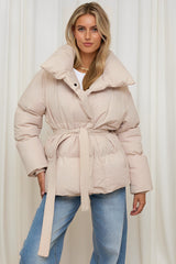 Valentina™ | Luxe Mid Belted Puffer