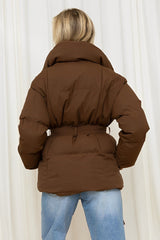 Valentina™ | Luxe Mid Belted Puffer